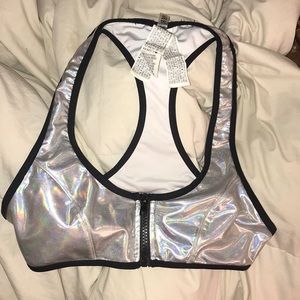 Rave silver top